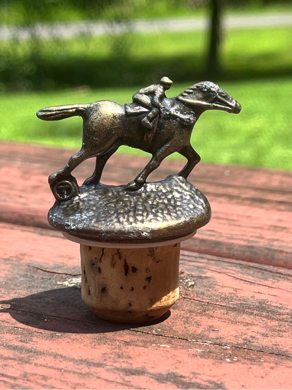 Blanton’s Bourbon Horse Bottle Stopper – Letter T